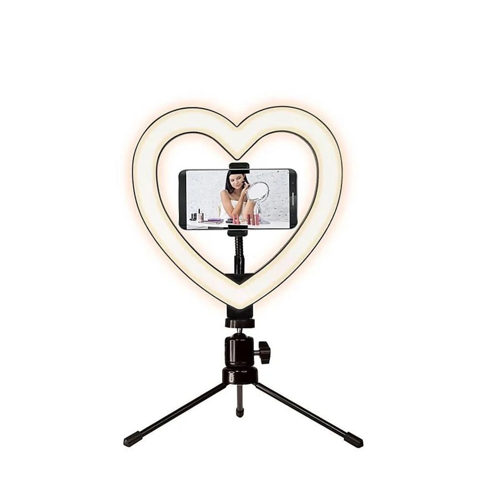 🆕 Adjustable Heart Ring Light (8 inches)